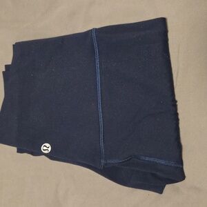 Lululemom Align Size 6, 28 Inch In navy Blue